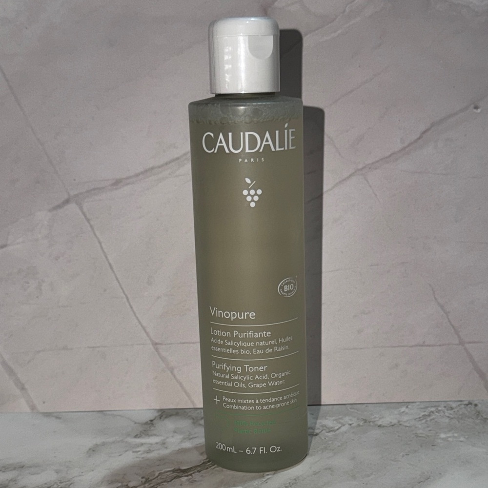Caudalie Vinopure Purifying Toner w/Natural Salicylic Acid NEW IN SEALED BOTTLE! - Picture 7 of 8